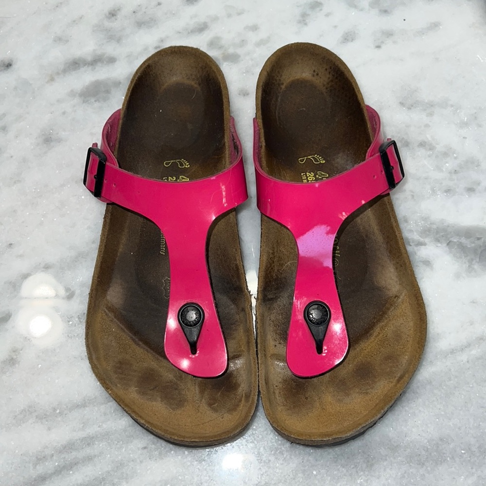 COPY - hot pink birkenstocks